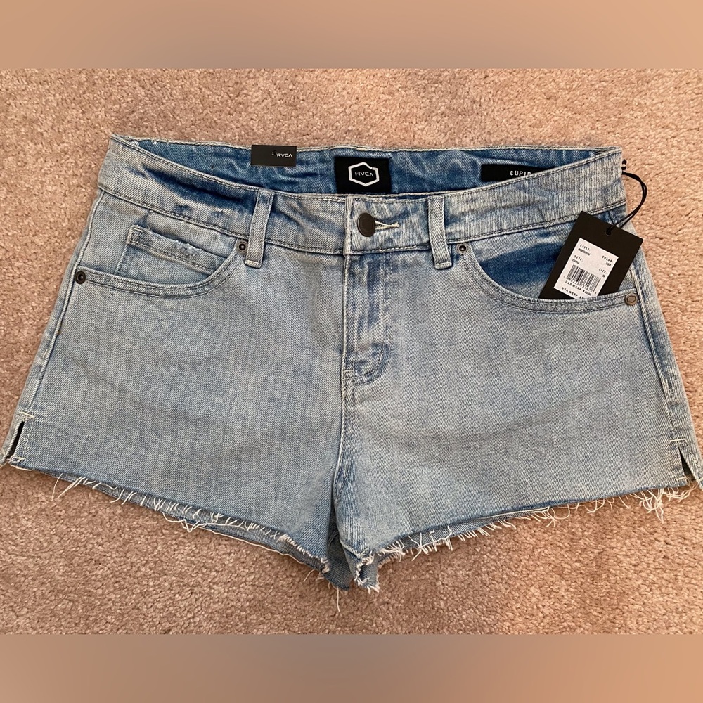 RVCA Denim Blue Women's Shorts